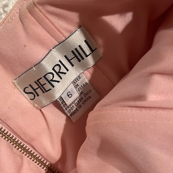 Sherri Hill pink bandage dress sz 6 - Picture 2 of 6